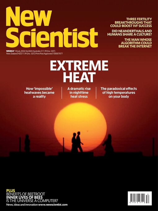 Cover image for New Scientist Australian Edition